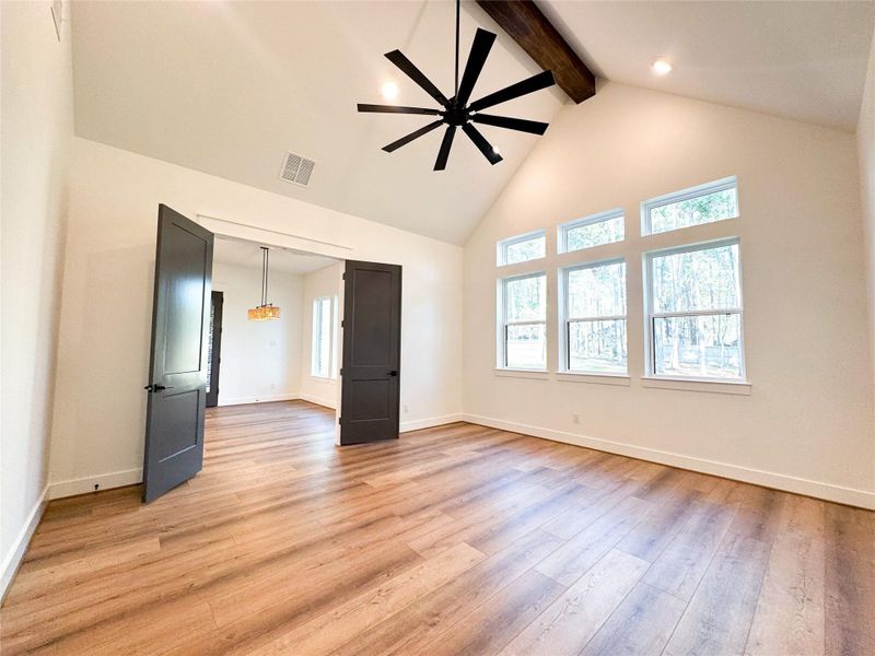 Another View from inside Gameroom Looking Towards Dining Room