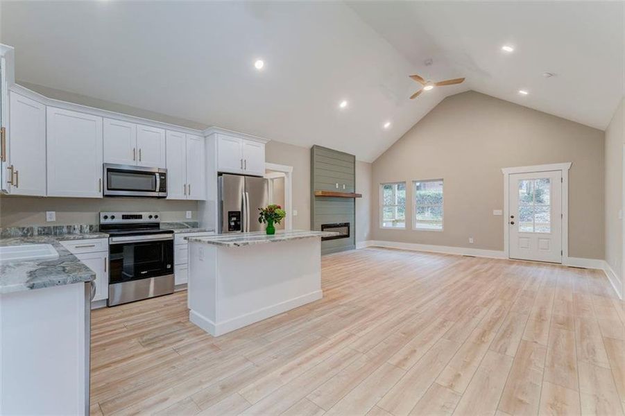 Furnished interior view inside a new home in , Ellijay (Image 17). Furnished interior view inside a new home in , Ellijay (Image 17).