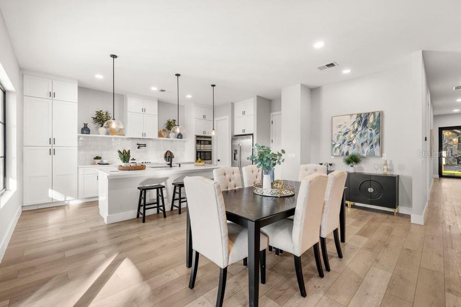Furnished interior view inside a new home in , Orlando (Image 12).