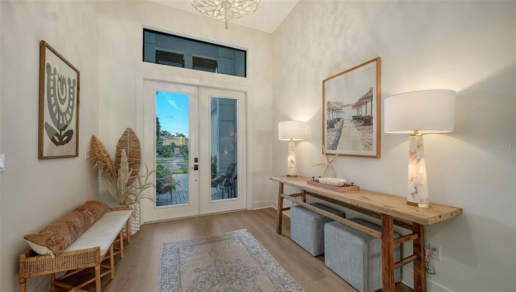 Furnished interior view inside a new home in , Sarasota (Image 5).