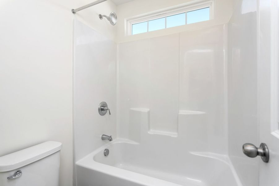 Representative furnished interior of a home built from the Fairfield by Keystone Homes NC in Royal Pines, Trinity (Image 16).