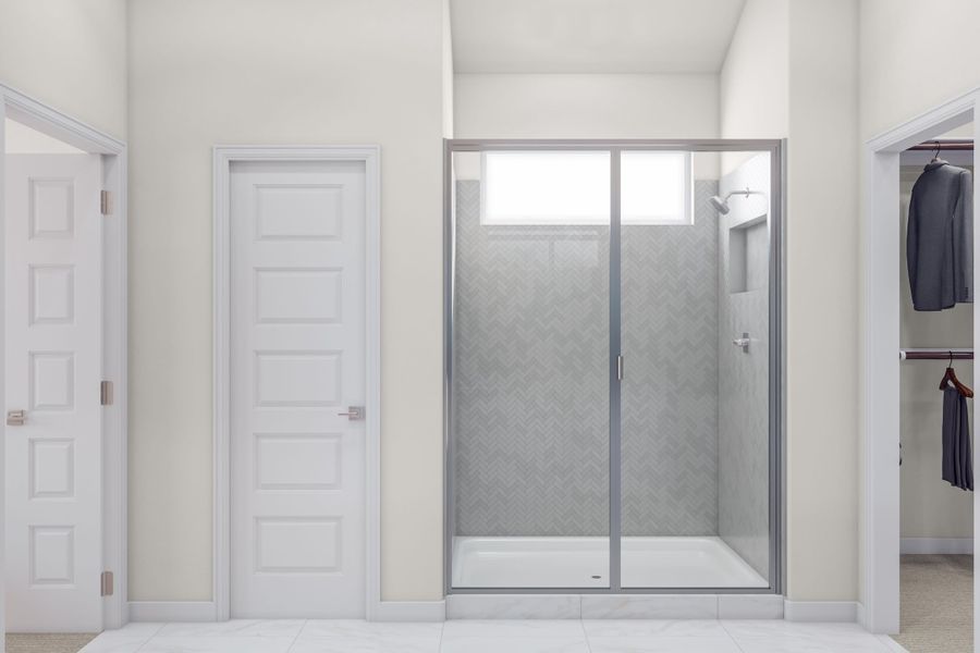 Furnished interior view inside a new home in Lagos Reserve, Manor (Image 10).