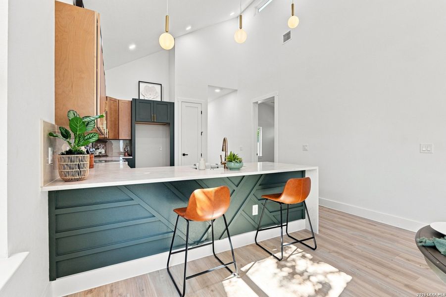 Furnished interior view inside a new home in , San Antonio (Image 11).