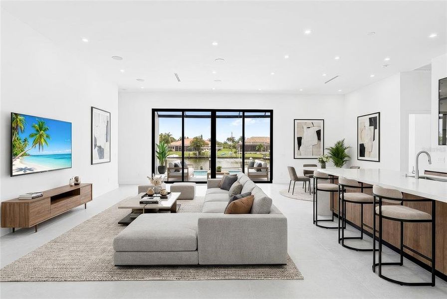 Furnished interior view inside a new home in , Port Charlotte (Image 11).
