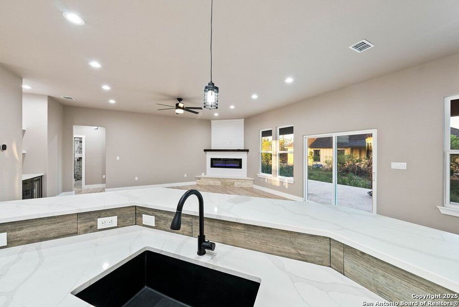Furnished interior view inside a new home in , Kerrville (Image 34).