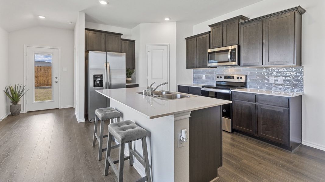 Furnished interior view inside a new home in Elevon, Lavon (Image 4).