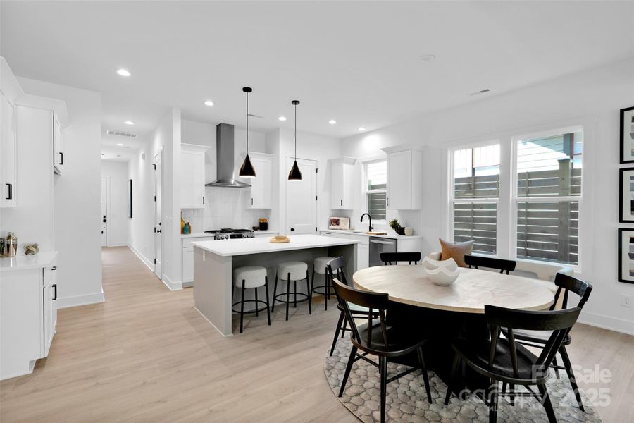 Furnished interior view inside a new home in , Charlotte (Image 14).