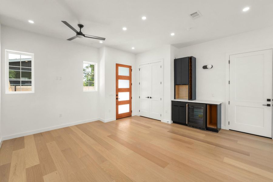 Spacious, unfurnished interior of a new home in , Austin (Image 15). Spacious, unfurnished interior of a new home in , Austin (Image 15).