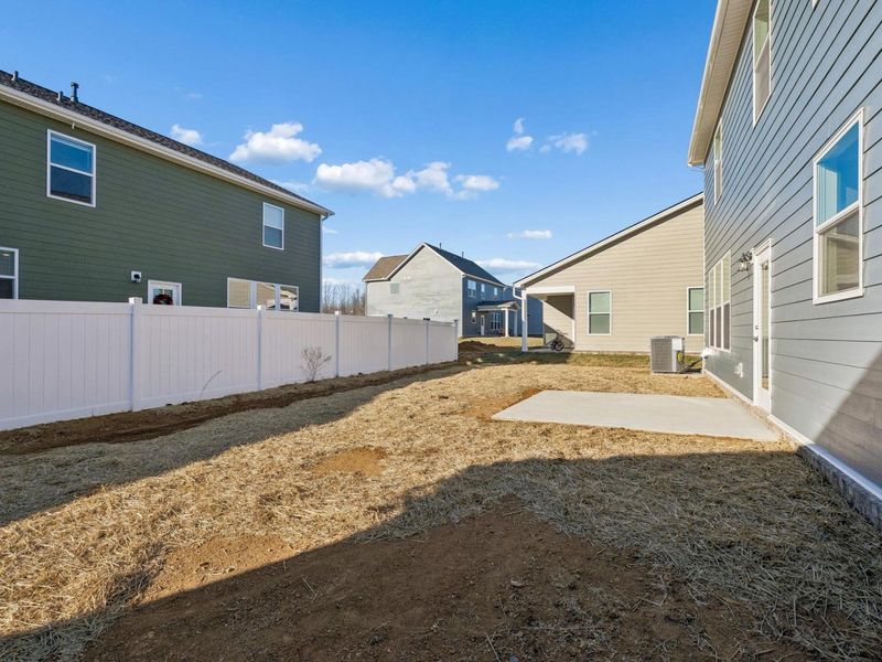 Exterior details and patio area of a home in Sage Farms, White House (Image 24).