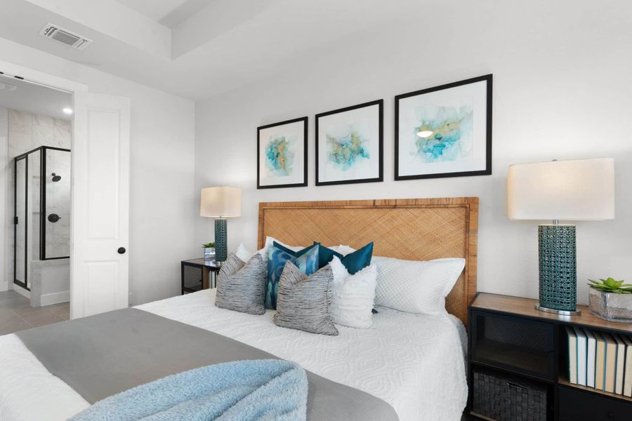 Furnished interior view inside a new home in Nolina, Georgetown (Image 17).