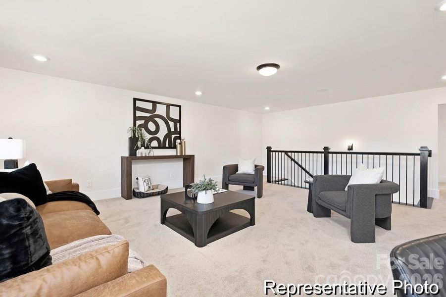 Furnished interior view inside a new home in Lowell Woods, Lowell (Image 23).