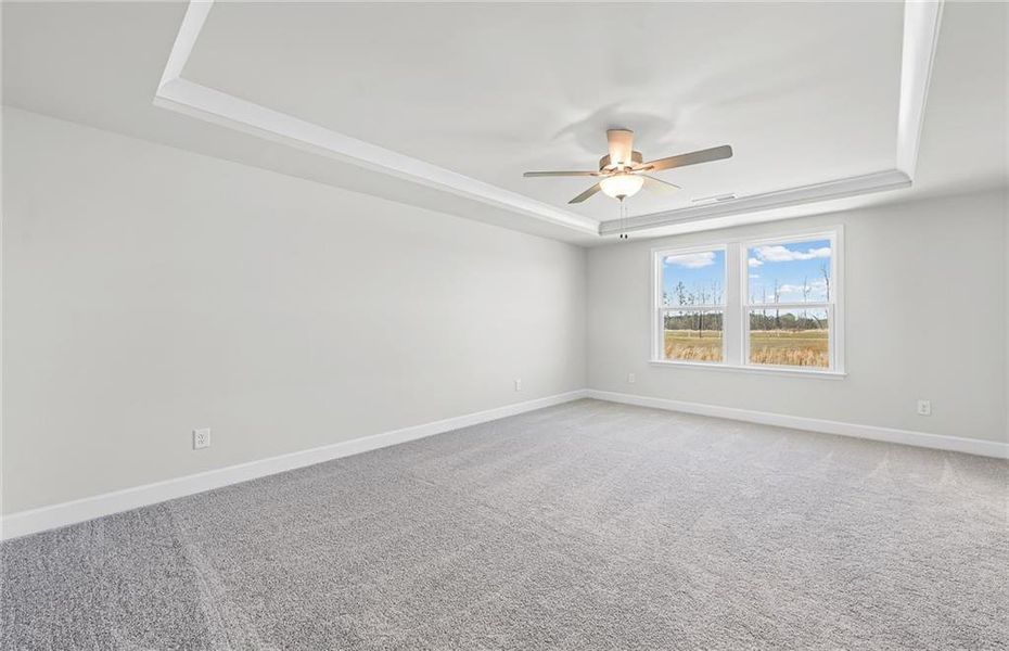 Spacious, unfurnished interior of a new home in Anderson Point, McDonough (Image 9).