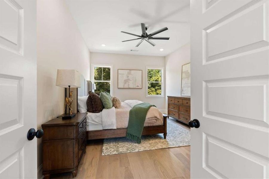 Furnished interior view inside a new home in , Roopville (Image 18).