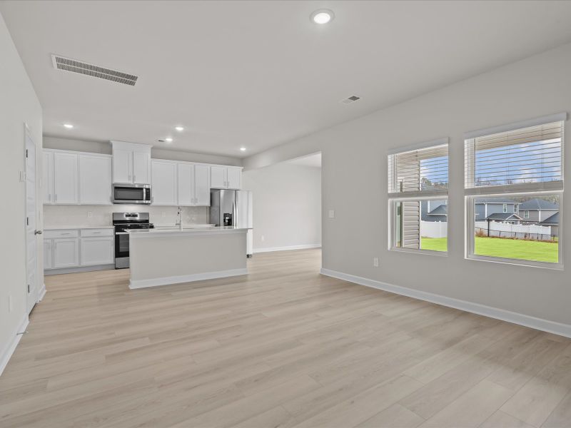 Spacious, unfurnished interior of a new home in The Farm at Wells Creek - Heritage Collection, Gray Court (Image 12).