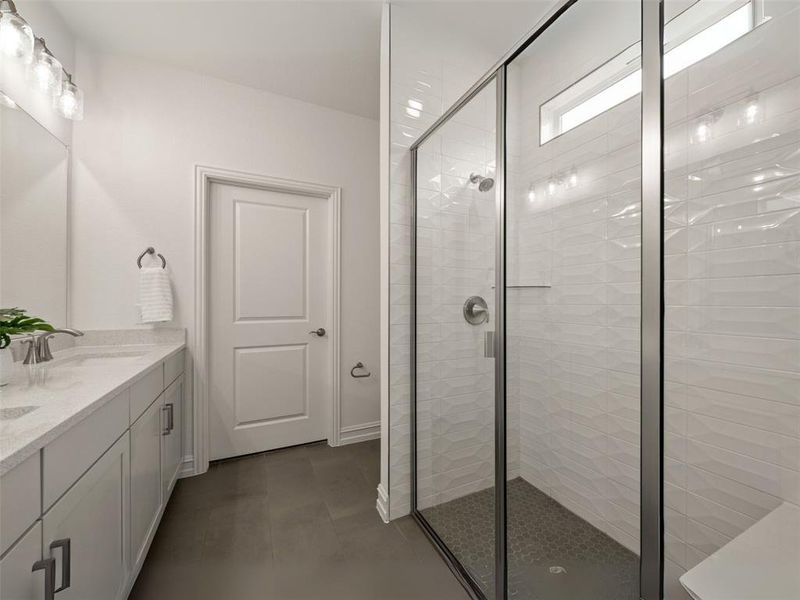 Furnished interior view inside a new home in Del Webb at Legacy Hills, Celina (Image 12). Furnished interior view inside a new home in Del Webb at Legacy Hills, Celina (Image 12).