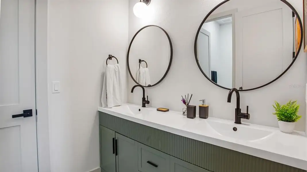 Furnished interior view inside a new home in , Tampa (Image 9). Furnished interior view inside a new home in , Tampa (Image 9).