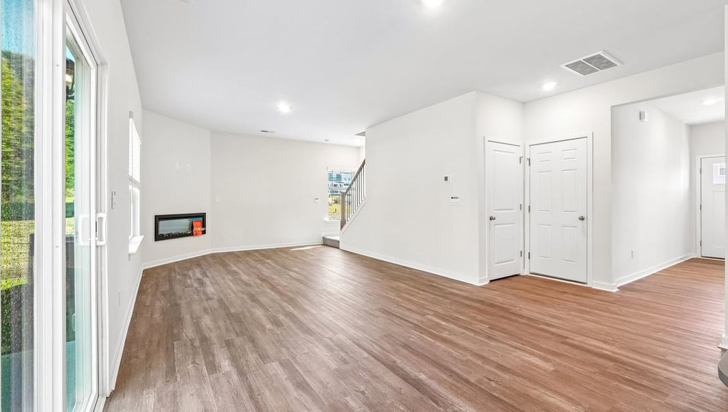 Spacious, unfurnished interior of a new home in The Falls at Newton, Newton (Image 10).