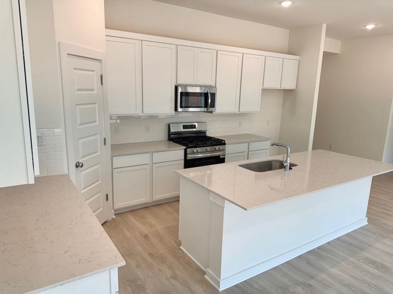 Furnished interior view inside a new home in Prairie Winds, Hutto (Image 10). Furnished interior view inside a new home in Prairie Winds, Hutto (Image 10).