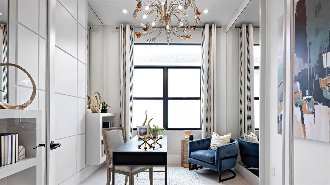 Furnished interior view inside a new home in , Port St. Lucie (Image 4).