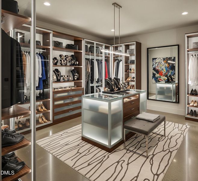 walk-in closet