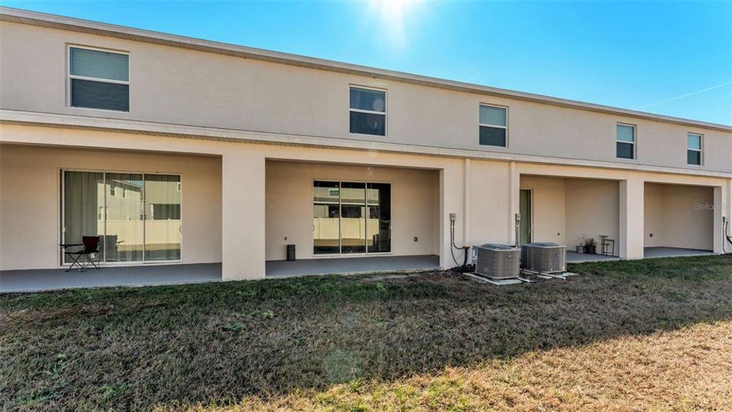 Exterior details and patio area of a home in Farm at Varrea, Plant City (Image 24).