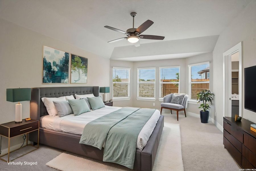 Furnished interior view inside a new home in Stetson Ridge, Marion (Image 8).