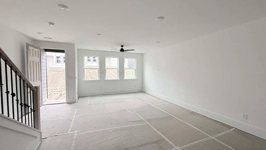 Family Room Construction Progress