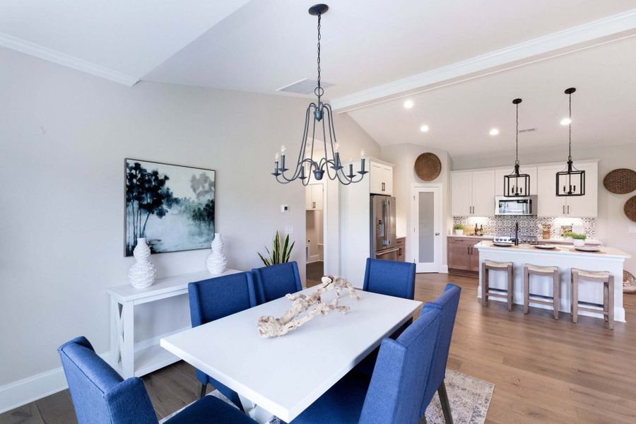 Representative furnished interior of a home built from the Carver by Caviness & Cates Communities in Maggie Way, Wendell (Image 113).
