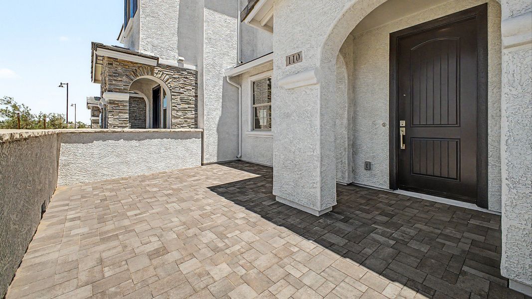Exterior details and patio area of a home in Surprise City Center, Surprise (Image 3).