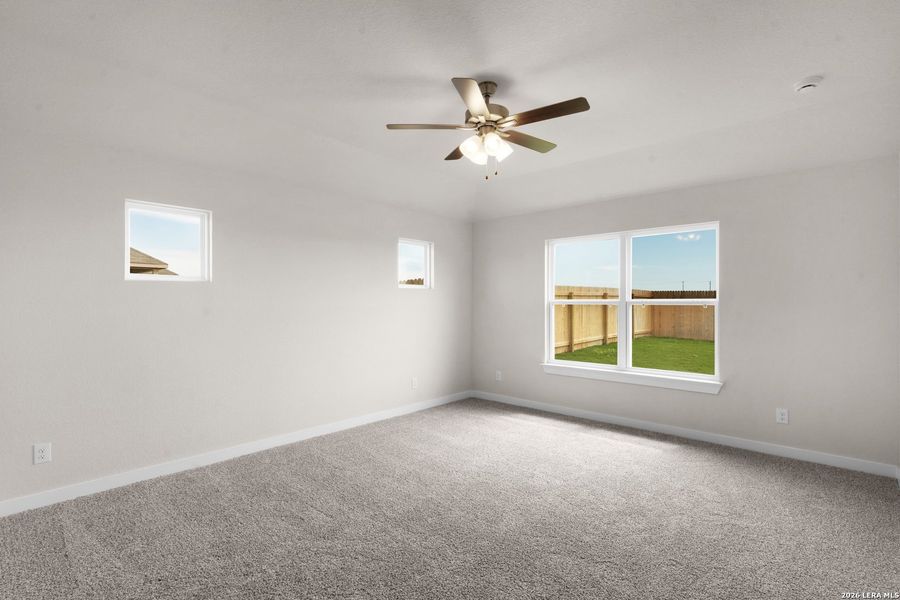 Spacious, unfurnished interior of a new home in Prairie Green, Converse (Image 12). Spacious, unfurnished interior of a new home in Prairie Green, Converse (Image 12).