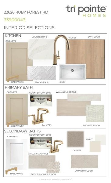Sample of building materials used in homes in Oakhill Reserve, Tomball (Image 21).