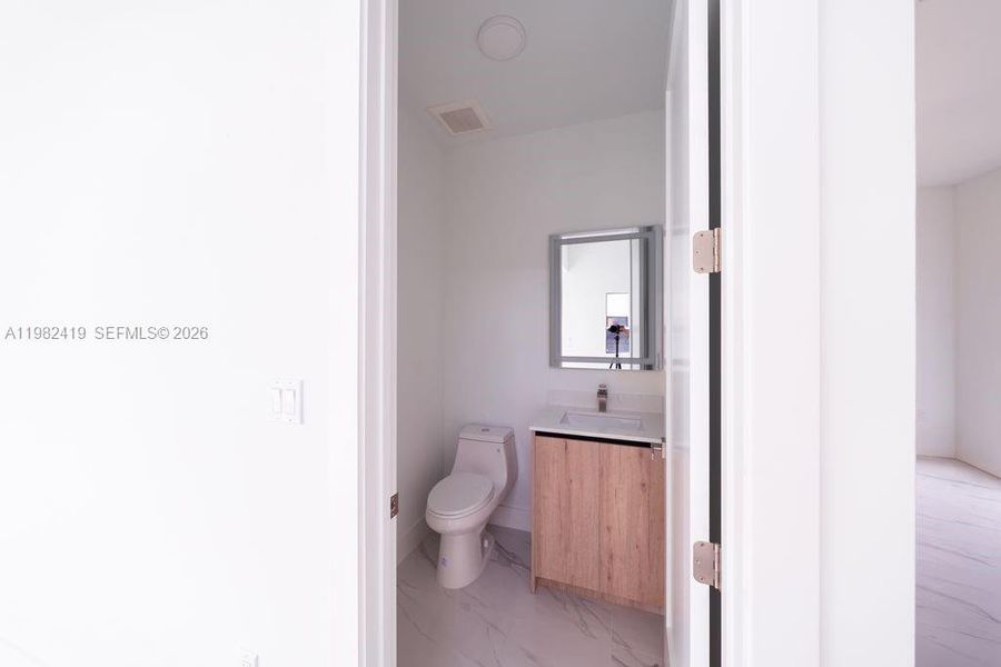 Furnished interior view inside a new home in , Miami (Image 5).