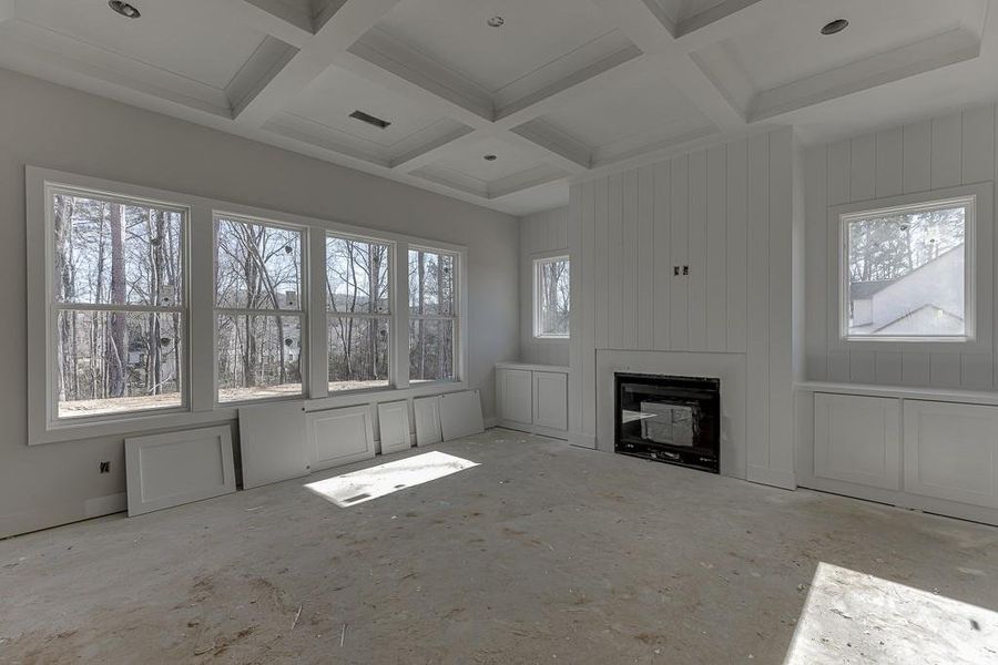 In-progress construction of a new home in , Cumming, GA (Image 18).