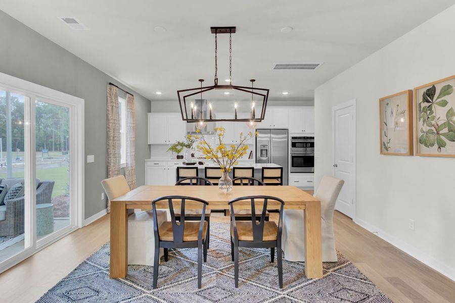 Dining Area and Kitchen