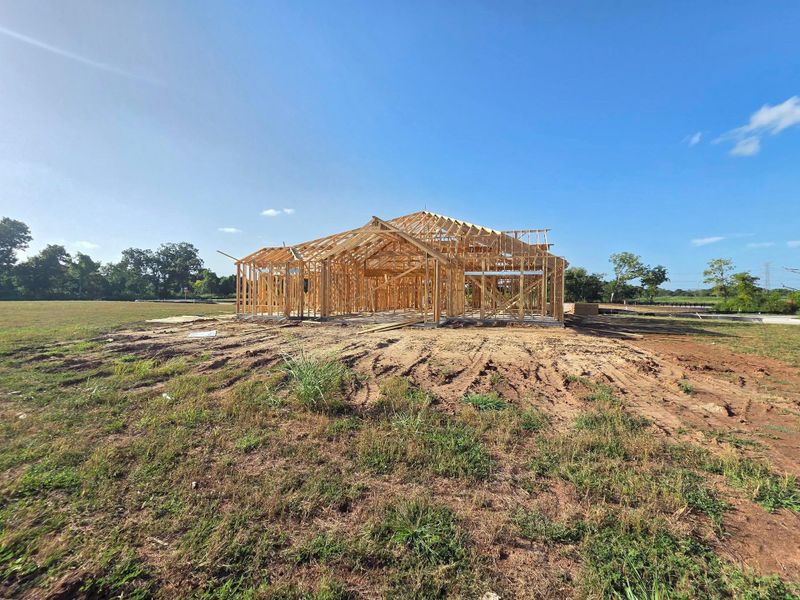 In-progress construction of a new home in , Missouri City, TX (Image 6).