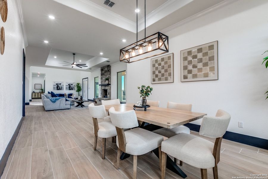 Furnished interior view inside a new home in , Castroville (Image 17).
