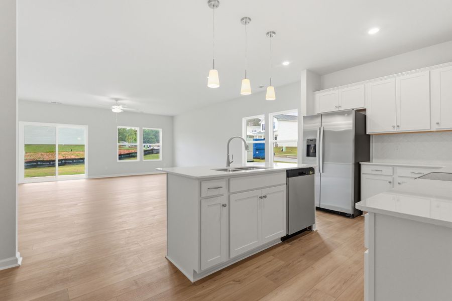 Furnished interior view inside a new home in Piper Creek, Newton (Image 15).