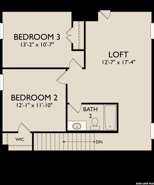 2D floor plan layout of this home in Hennersby Hollow, San Antonio, TX (Image 3). 2D floor plan layout of this home in Hennersby Hollow, San Antonio, TX (Image 3).