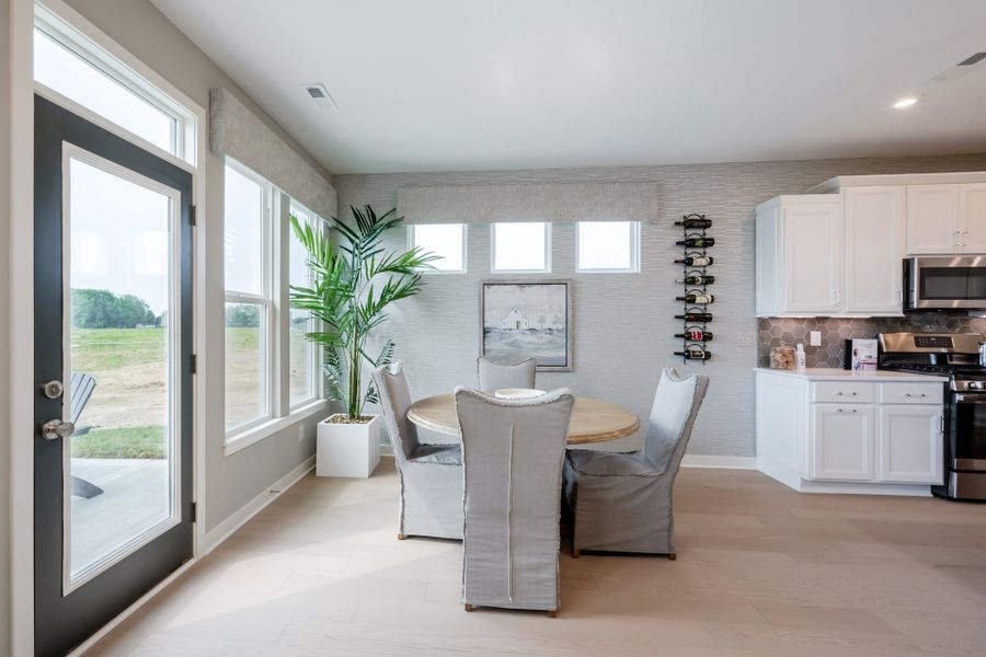 Representative furnished interior of a home built from the Amelia by Fischer Homes in Easton Park, Dallas (Image 48).
