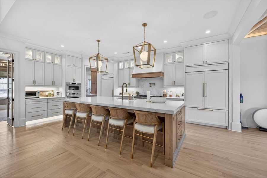 Furnished interior view inside a new home in , Braselton (Image 71).