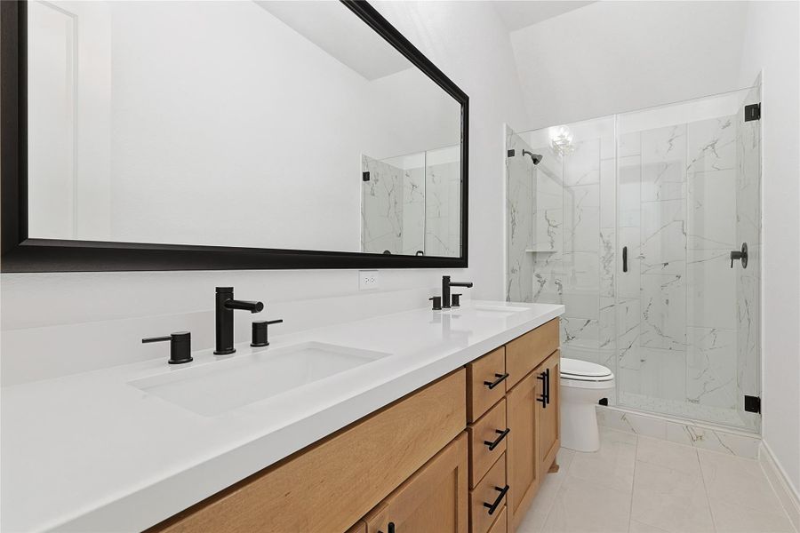 Furnished interior view inside a new home in , Porter (Image 9).