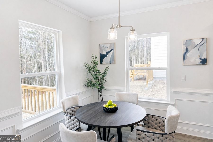 Furnished interior view inside a new home in Canterbury Villas, Carrollton (Image 7).