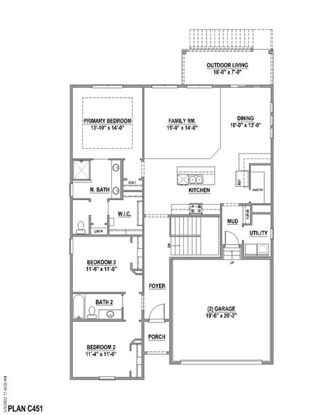 Plan C451 1st Floor