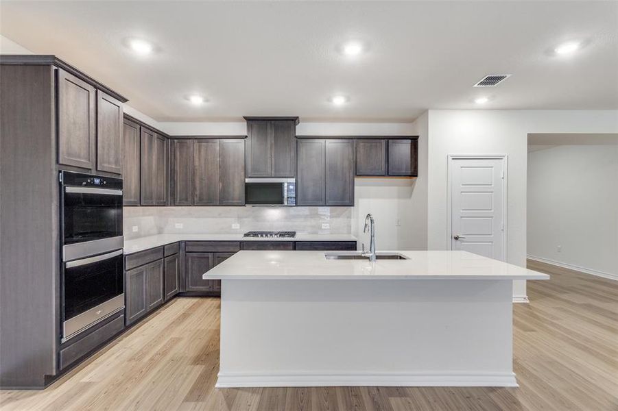 Furnished interior view inside a new home in Sierra Vista at Kelly Ranch, Aledo (Image 6).
