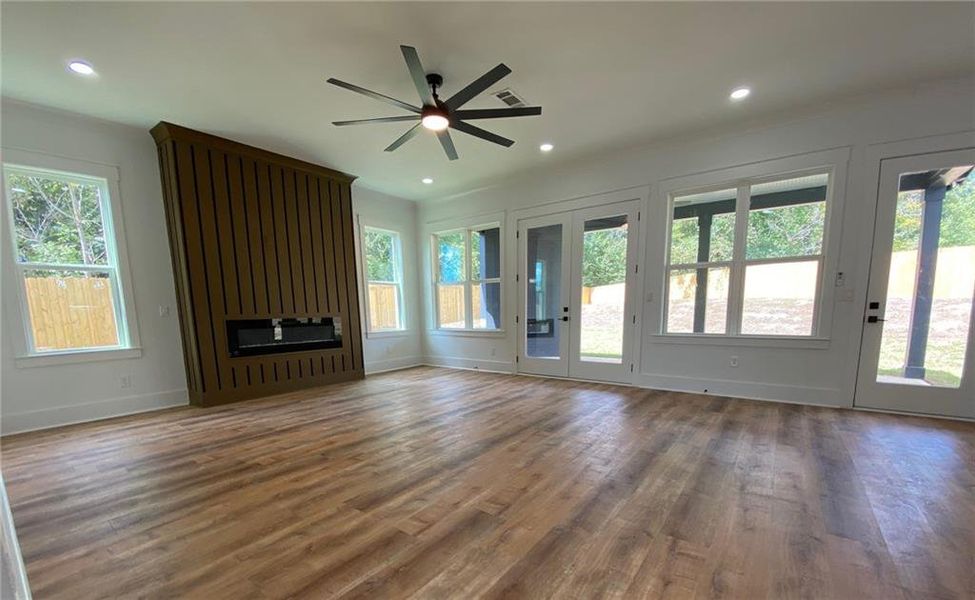 Spacious, unfurnished interior of a new home in , Snellville (Image 37).