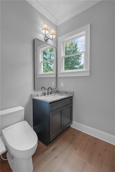 Furnished interior view inside a new home in , Atlanta (Image 16).