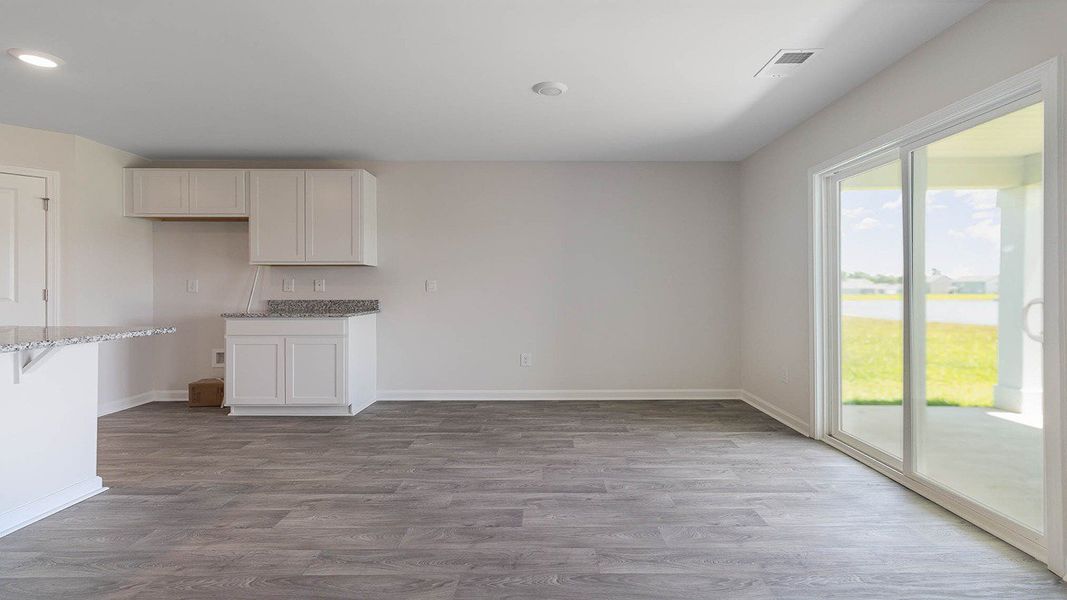 Representative unfurnished interior of a home built from the CALI by D.R. Horton in Heritage Crossing, Conway (Image 19).