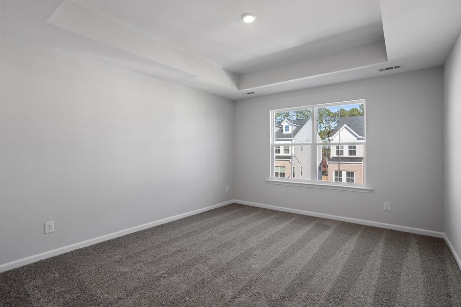 Spacious, unfurnished interior of a new home in Renaissance at White Oak, Garner (Image 23). Spacious, unfurnished interior of a new home in Renaissance at White Oak, Garner (Image 23).