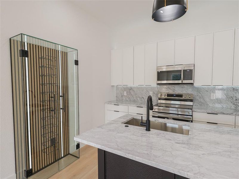 Furnished interior view inside a new home in , Dallas (Image 7). Furnished interior view inside a new home in , Dallas (Image 7).