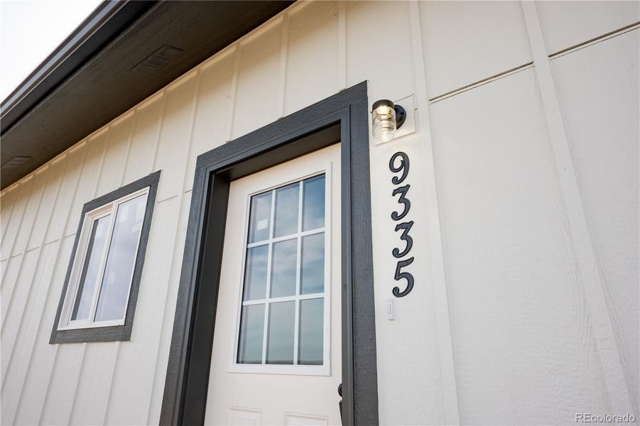 Exterior details and patio area of a home in , Colorado Springs (Image 1). Exterior details and patio area of a home in , Colorado Springs (Image 1).